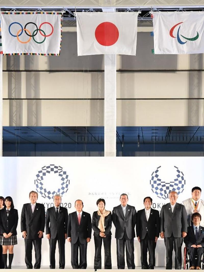 The Paralympic flag will join the Olympic flag on a tour of Tokyo