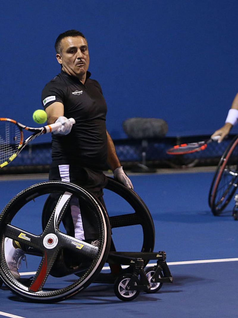 Stephane Houdet and Nicolas Peifer of France