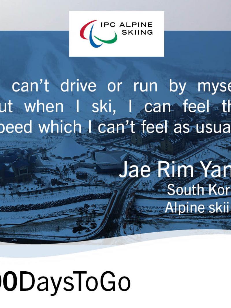 PyeongChang 2018 - #500DaysToGo - Jae Rim Yang