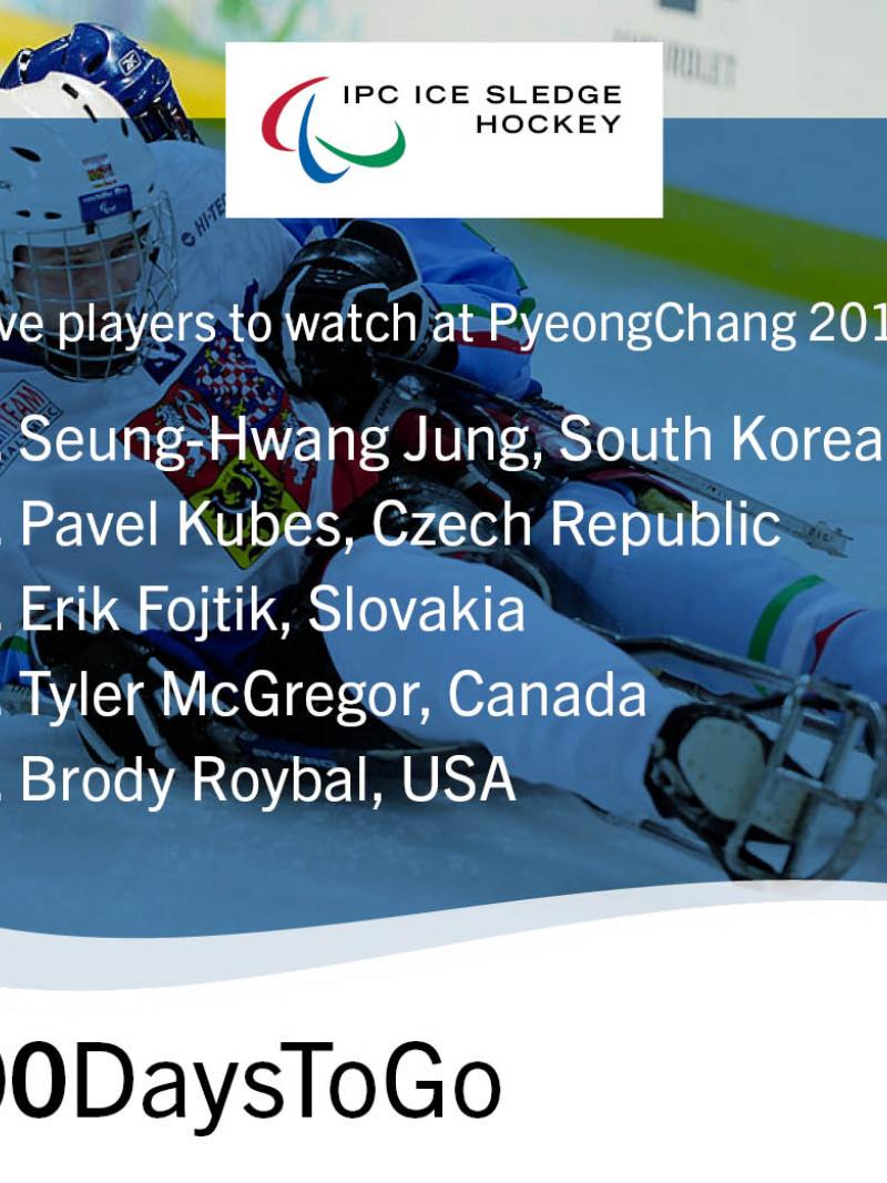 PyeongChang 2018 - #500DaysToGo - Ice sledge hockey