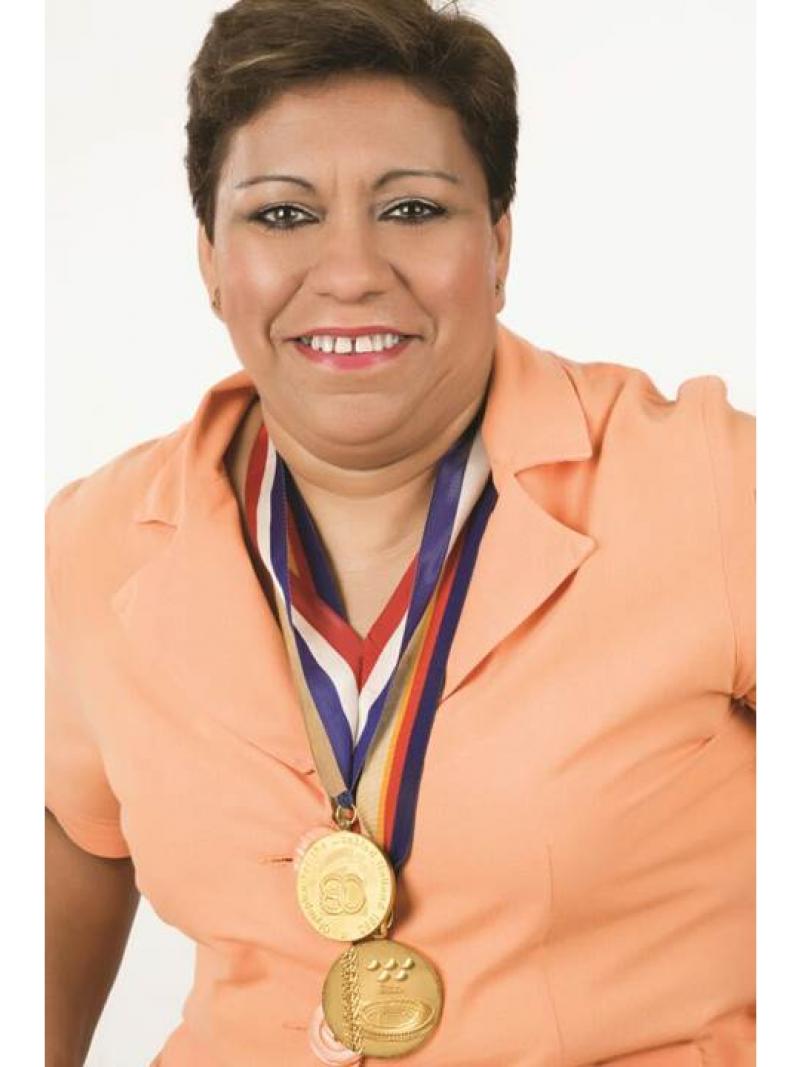 Mexican track and field athlete Juana Soto