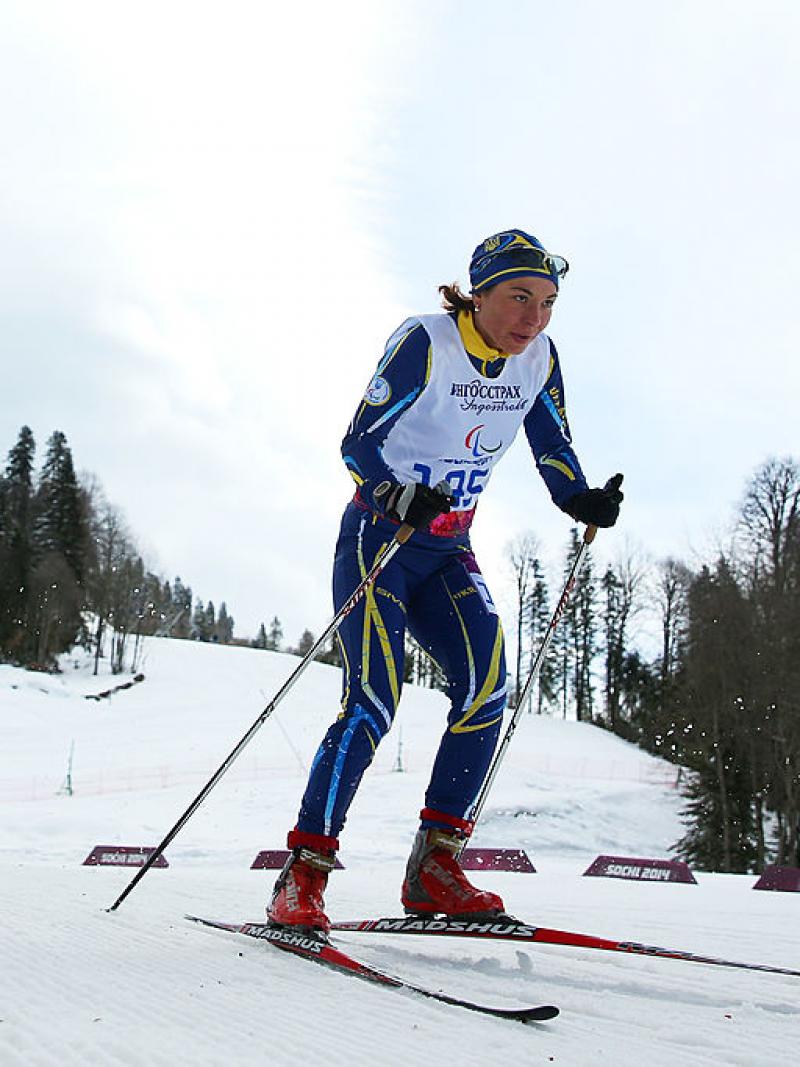 Oksana Shyshkova of Ukraine