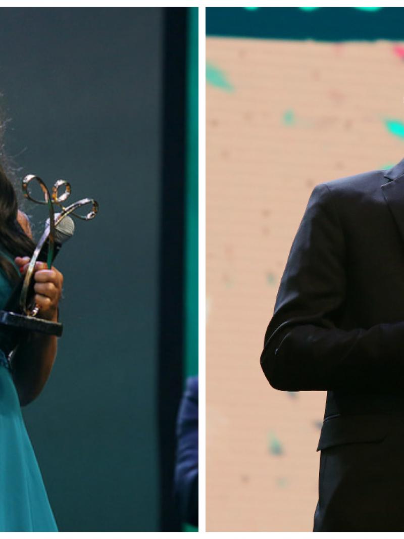 Petrucio Ferreira and Silvania Costa