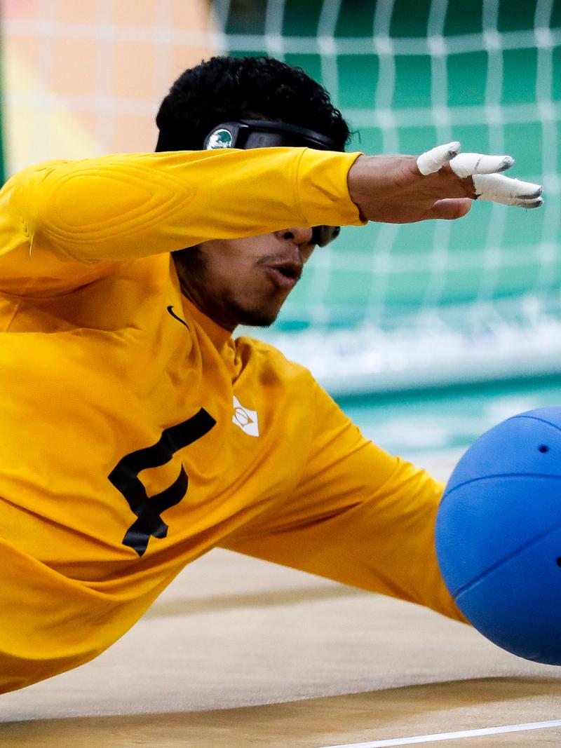 Leomon Moreno is leading defending champions Brazil into the 2018 Goalball Worlds 