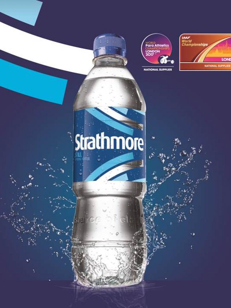 Strathmore water has been announced as the national supplier of bottled water for both the IAAF World Championships London 2017 and the World Para Athletics Championships.