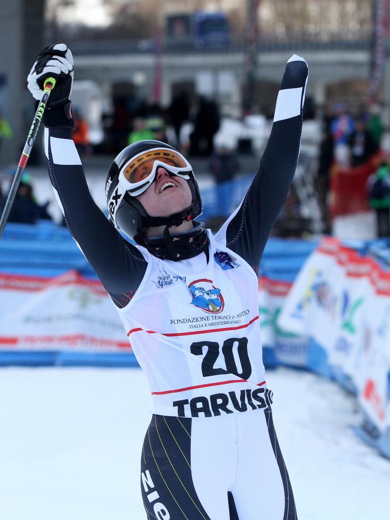 Andrea Rothfuss at the Tarvisio 2017 World Para Alpine Skiing Championships.