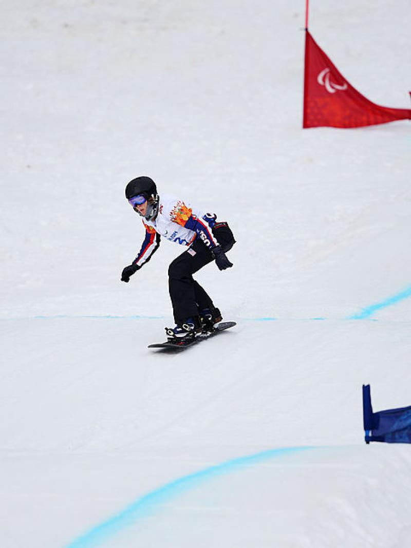 Amy Purdy of the United States