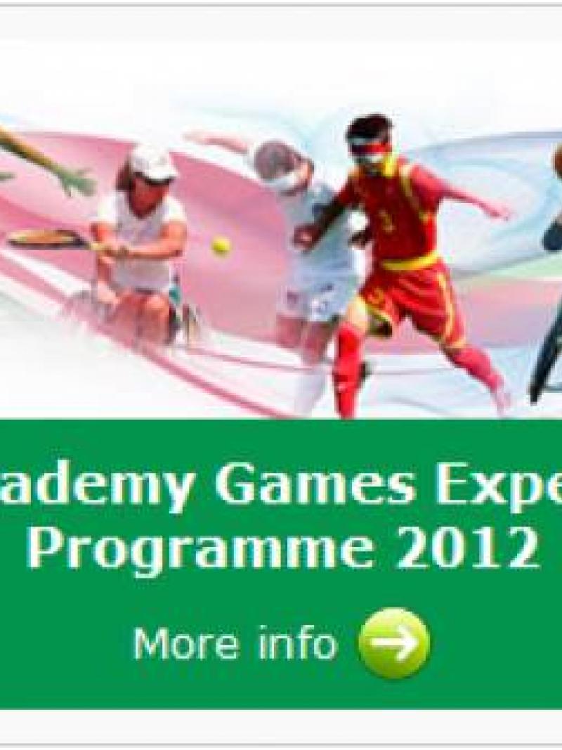 IPC Academy Games Experience Programme 2012