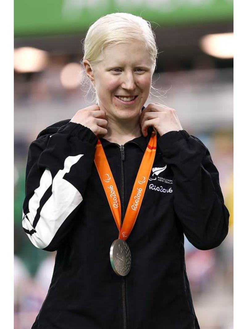 Paralympian Emma Foy, silver and bronze medallist at the Rio 2016 Paralympic Games. 