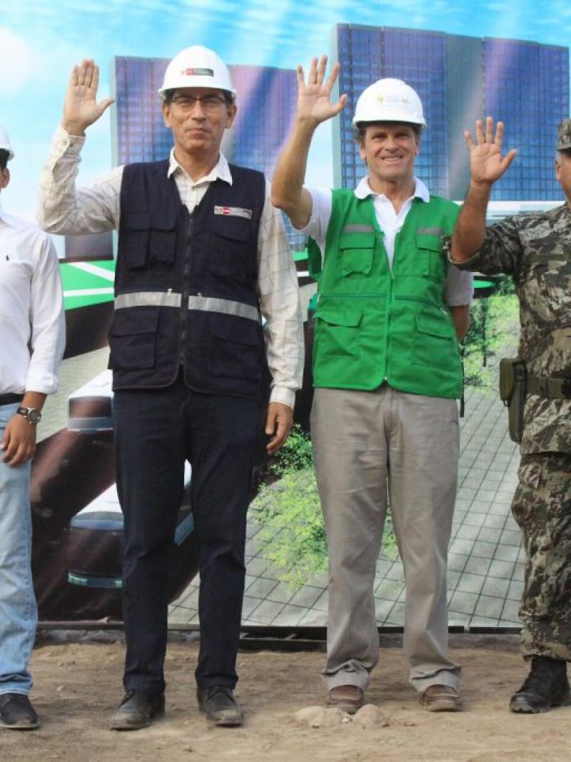 The construction of the Pan Am and Parapan Am Village began on 24 February in the district of Villa El Salvador, Lima, Peru.