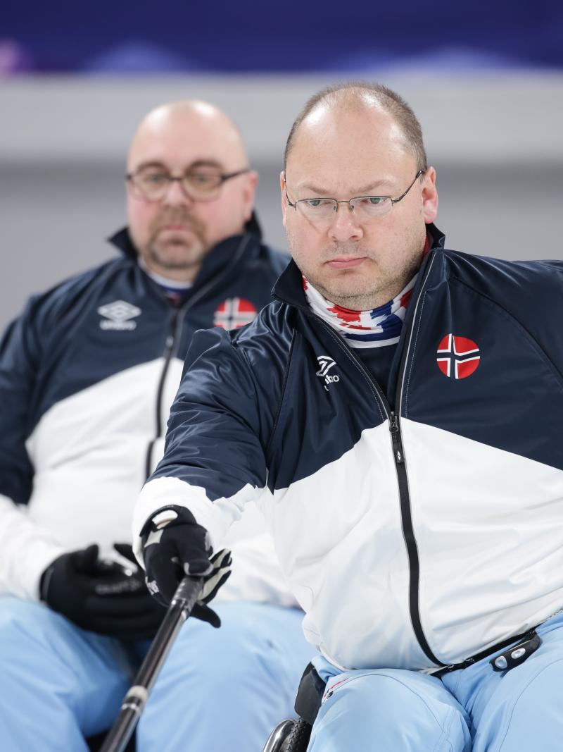 Norway wheelchair curling - Jostein Stordahl