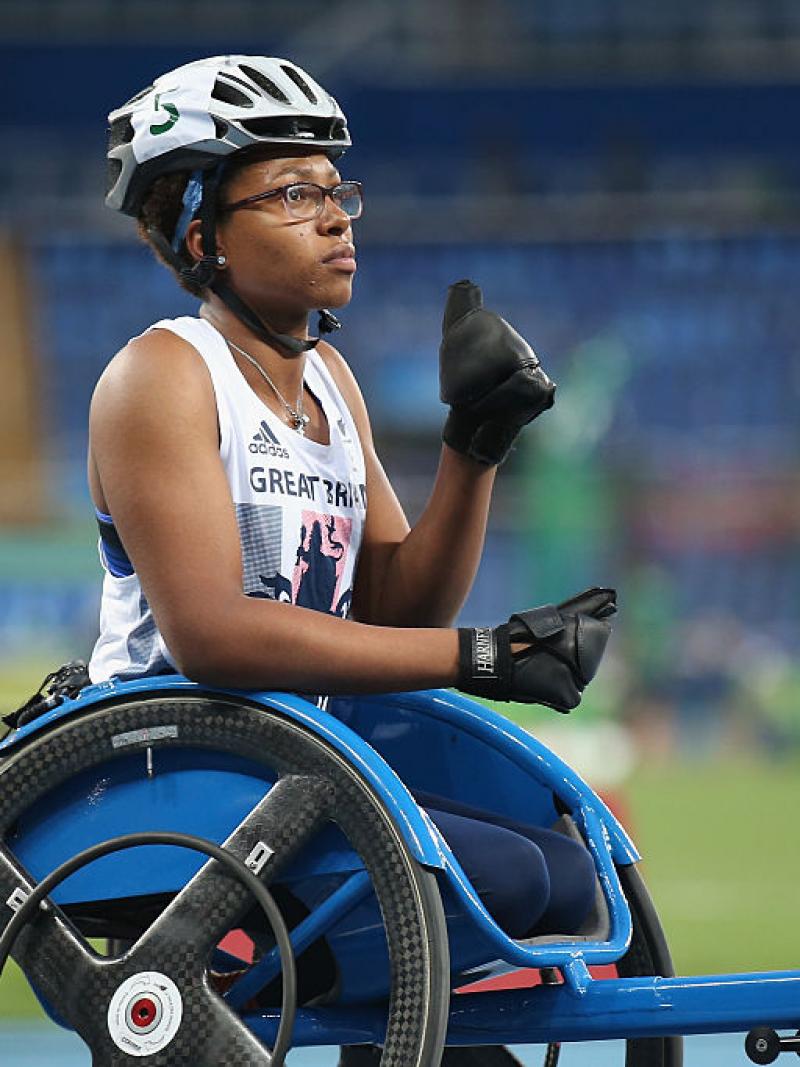 Kare Adenegan of Great Britain