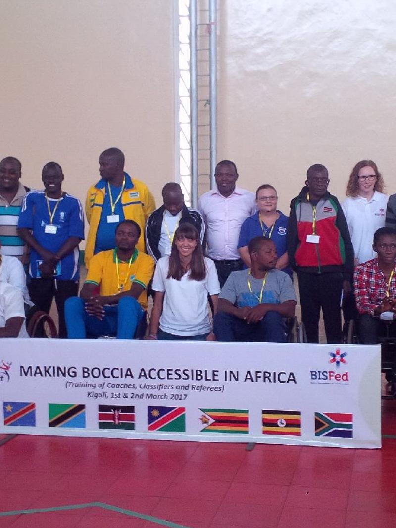 Group picture of workshop participants in Rwanda