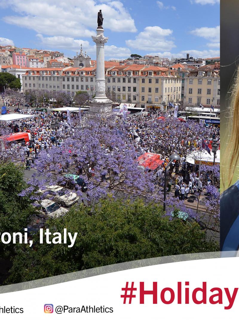 Italy's two-time Paralympic champion Martina Caironi tells us her favourite holiday destination.