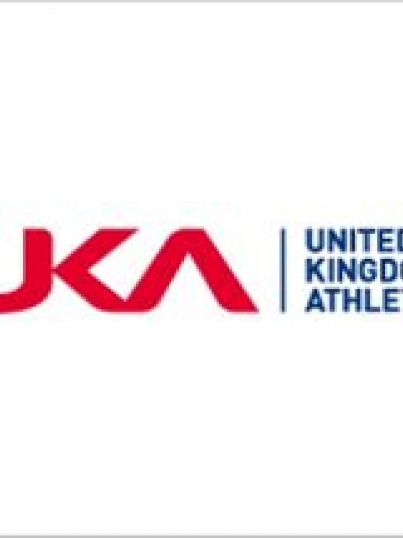The emblem for UK Athletics (UKA).