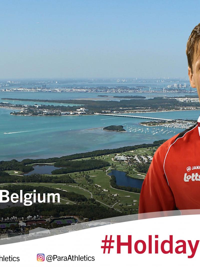 World Para Athletics' ‘Ones to Watch’ newcomer, T51 wheelchair racer Peter Genyn provides us with this week's holiday hotspot.