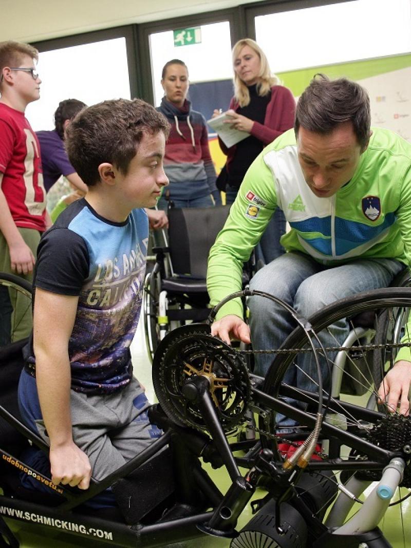 Slovenia has been showing children and young people Para sport