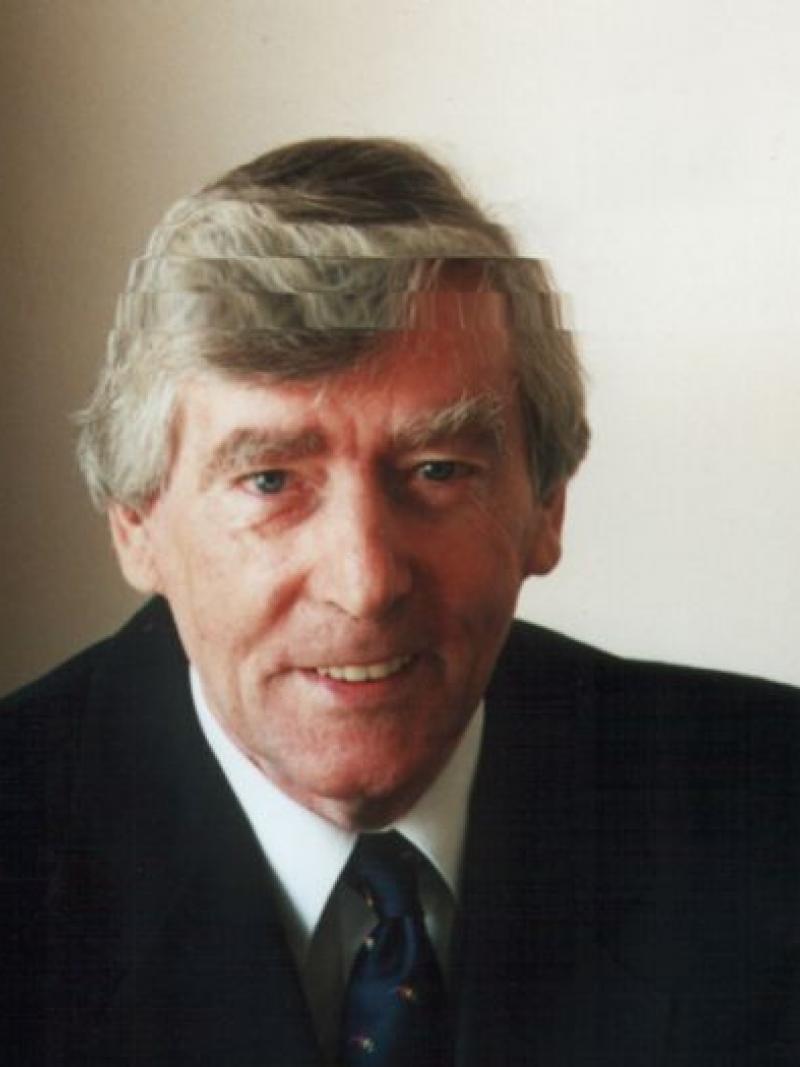 Portrait picture of a man with grey hair