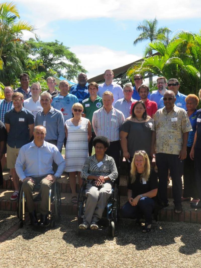 Oceania Paralympic Committee General Assembly 2017 group picture