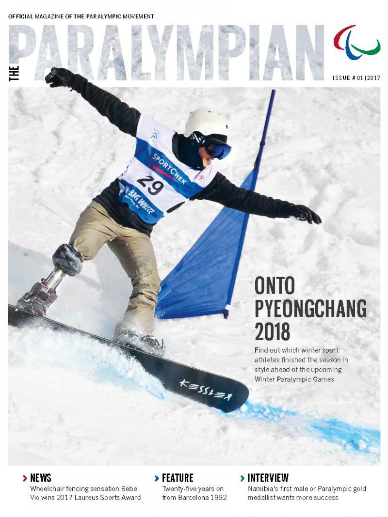 Paralympian 1 - 2017 - Cover