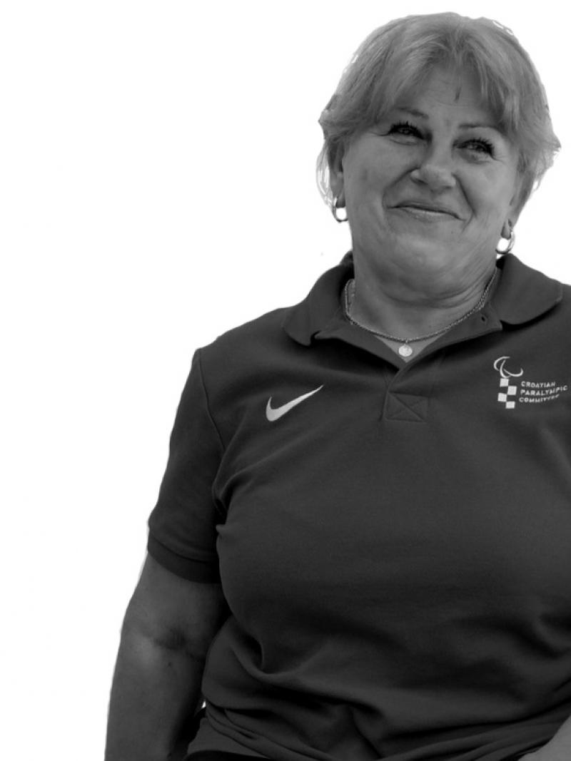 Croatia's most successful Paralympian Milka Milinkovic has died.
