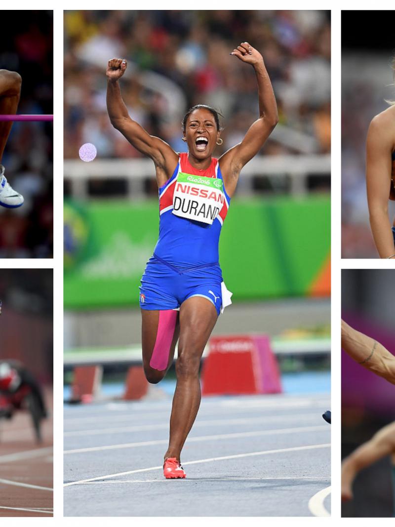 para athletes compete in their sports