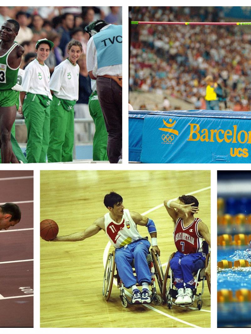 para athletes compete in their sport