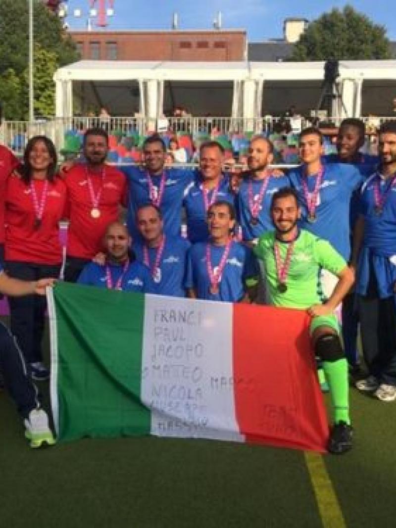 Italian blind football team - Italy