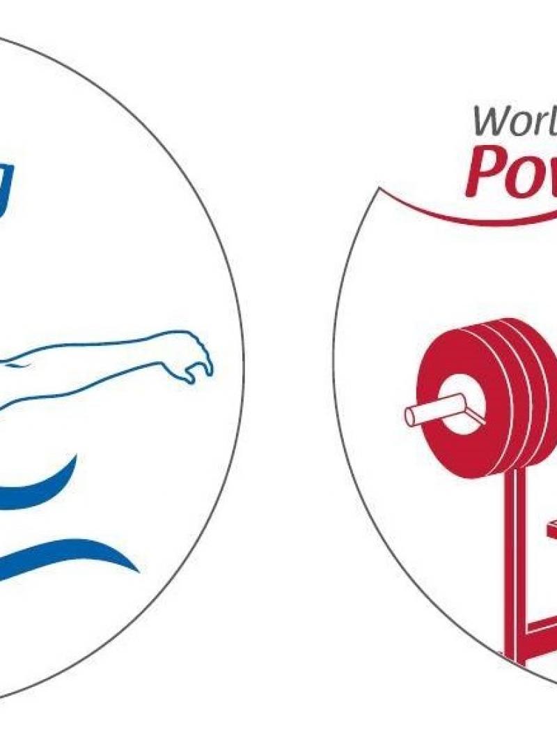 World Para Powerlifting, World Para Swimming - Logos