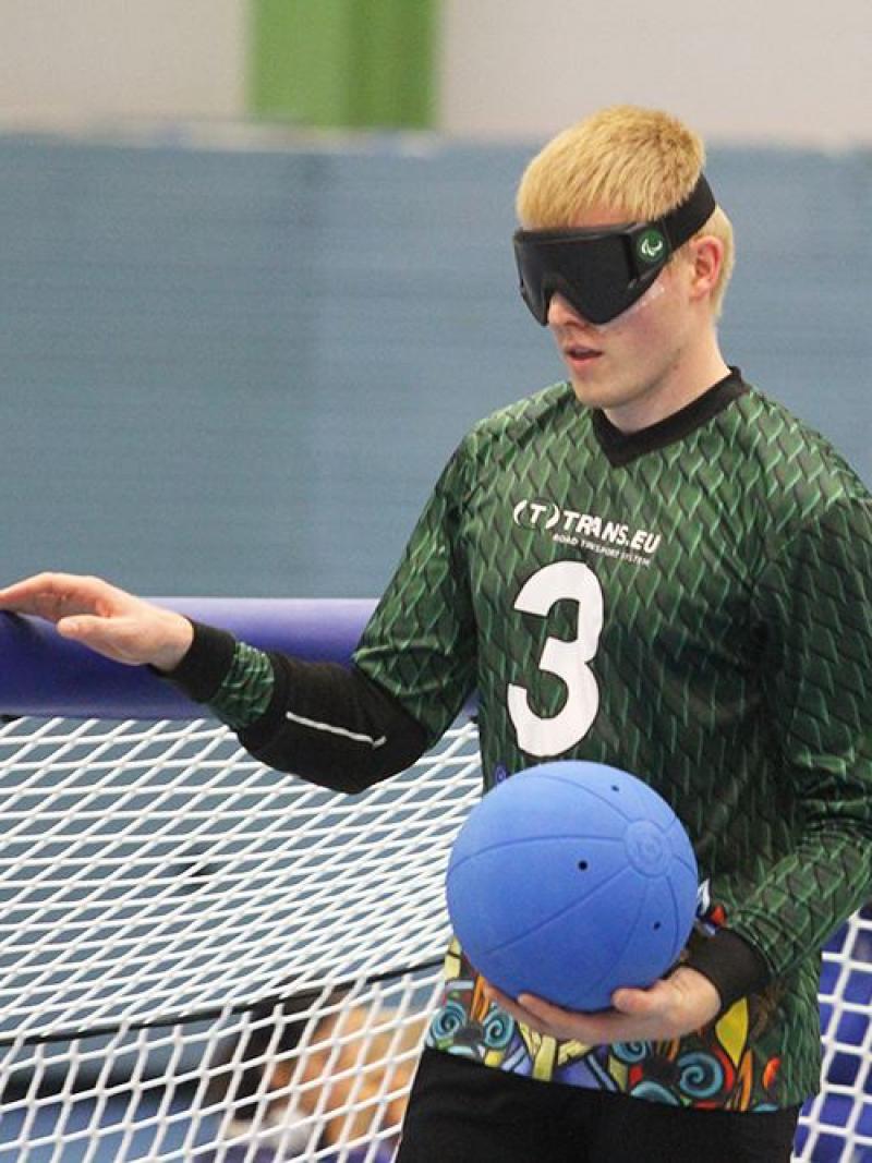 Justas Pazarauskas - Lithuania - Goalball