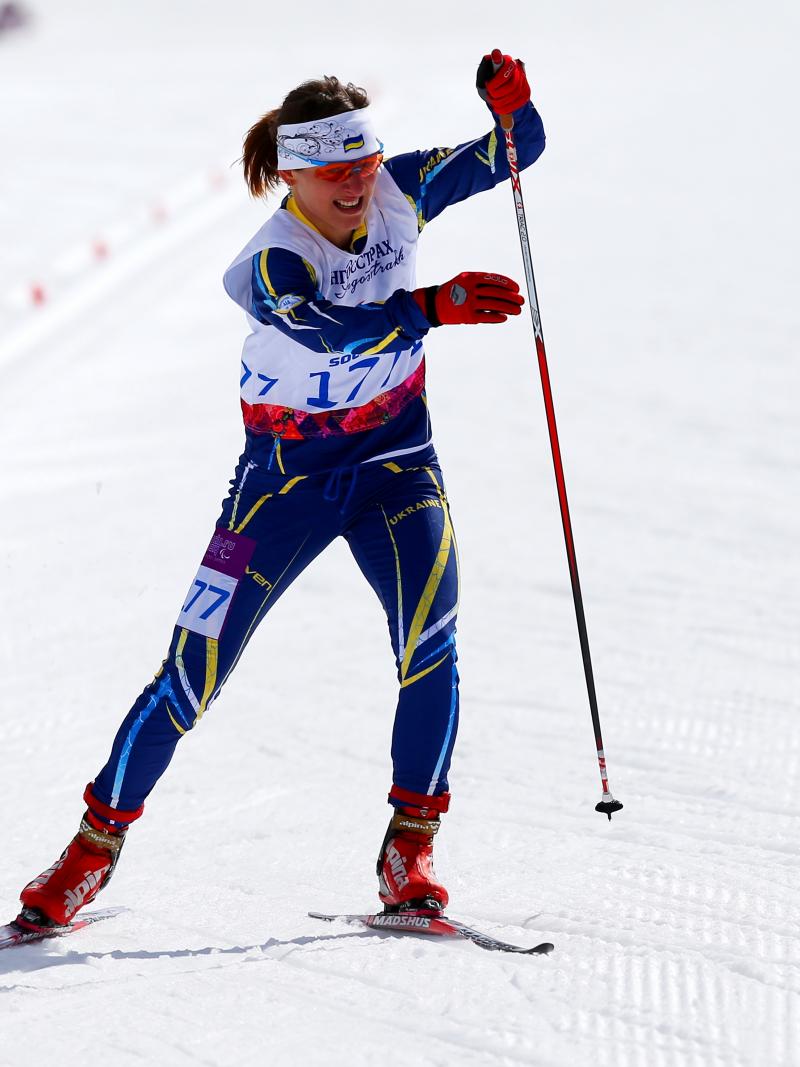 a female Para Nordic skier