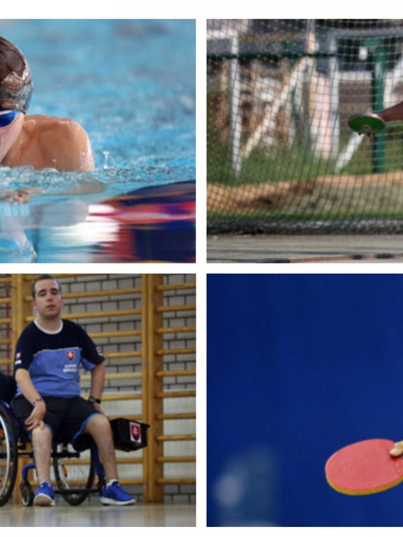 young Para athletes compete at their sports
