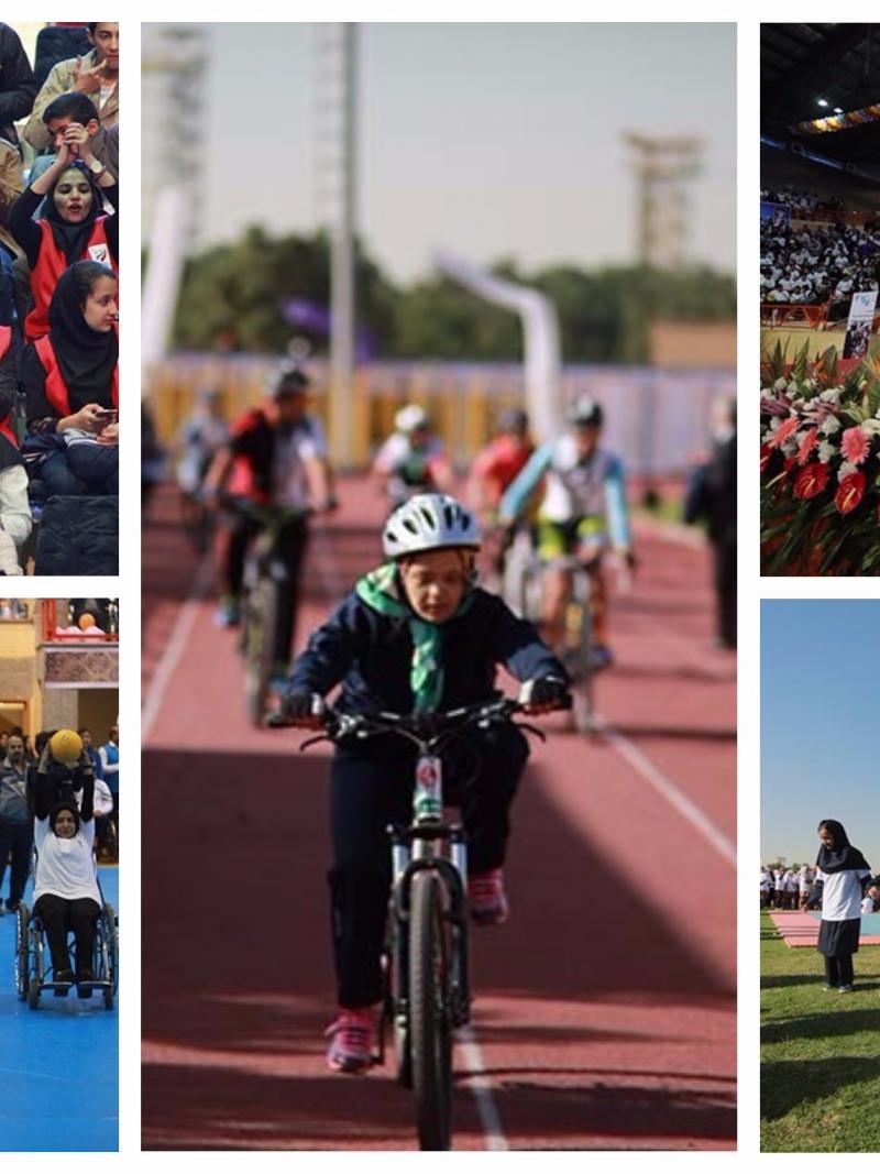 people enjoying Para sports