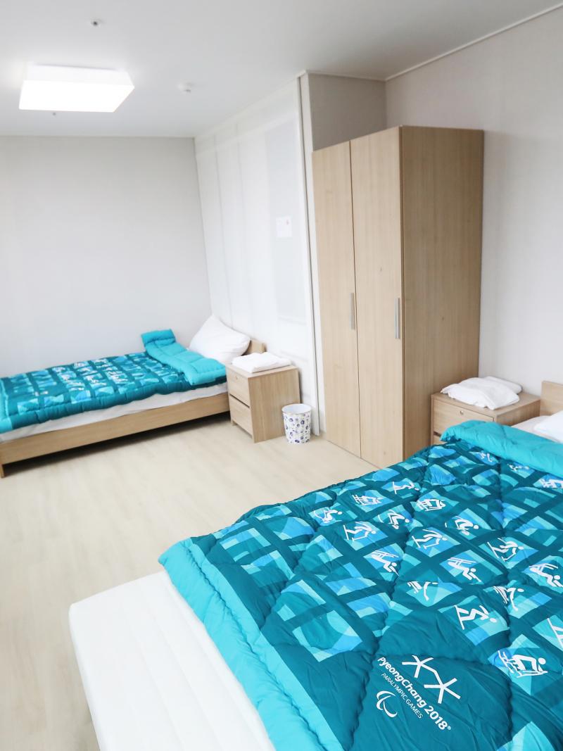 The PyeongChang 2018 Paralympic Village will house upto 2,268 personnel during the Winter Games.