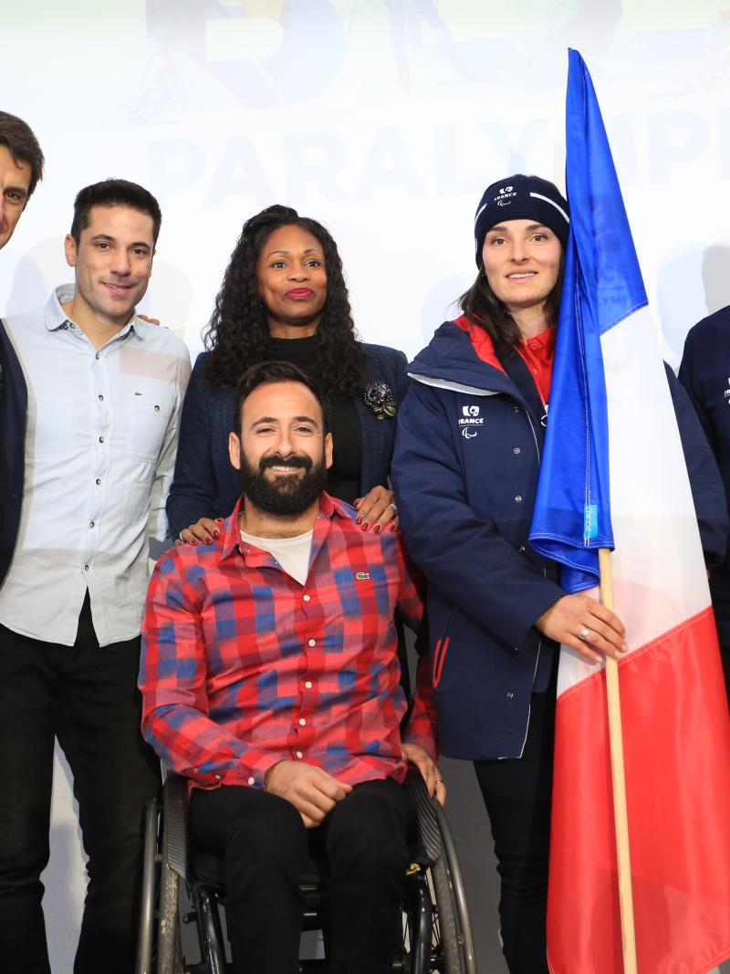 Marie Bochet was named as France's flagbearer for PyeongChang 2018.