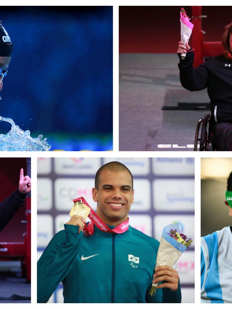 Silvio Velo, Amalia Perez, Jose de Jesus Castillo Castillo, Andre Brasil and Jessica Long are the five shortlisted athletes