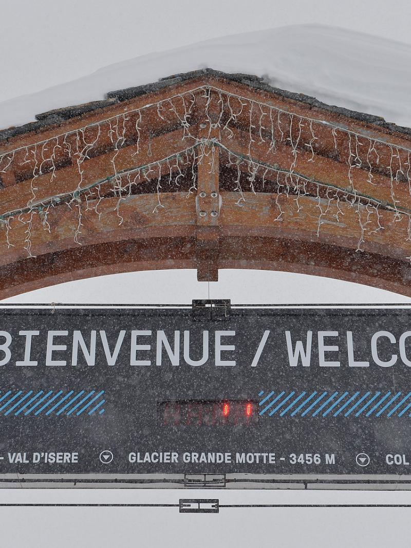 Ahead of the 2018 World Para Alpine Skiing World Cup, Tignes has been hit a huge downfall of snow.