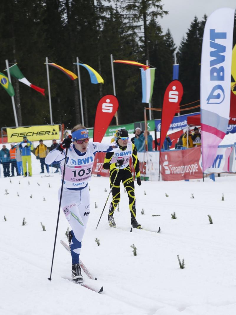 a male Para Nordic skier