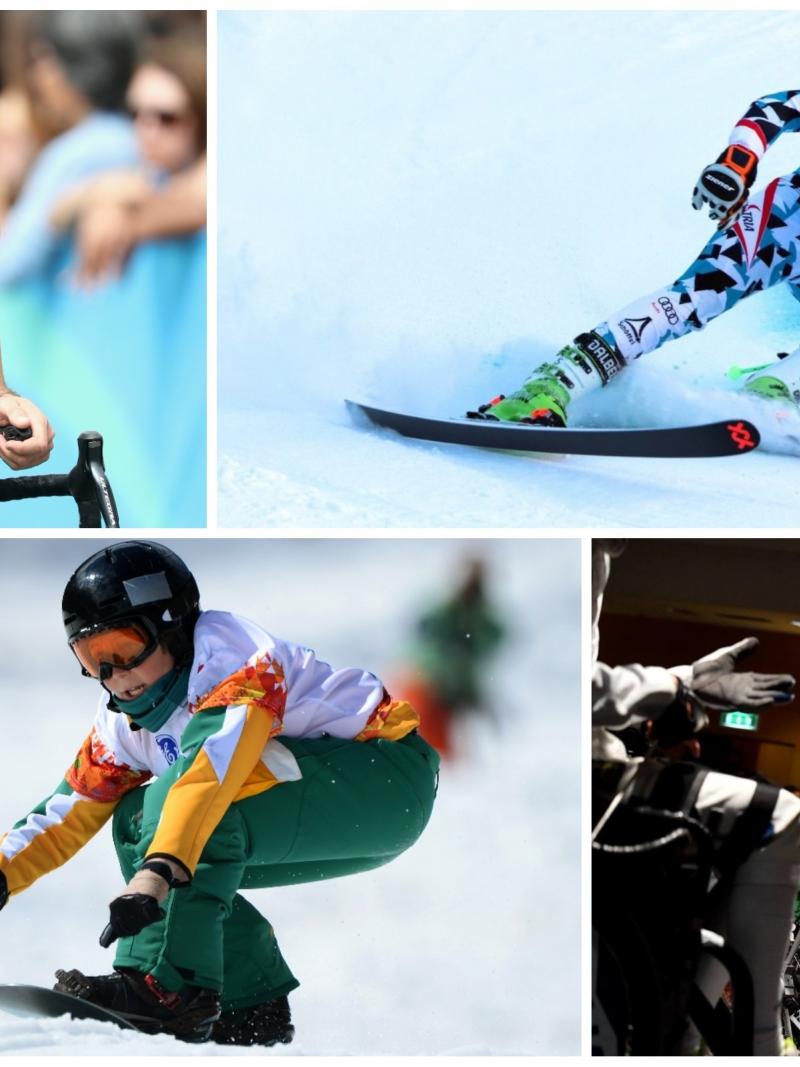 four Para athletes compete at their sports
