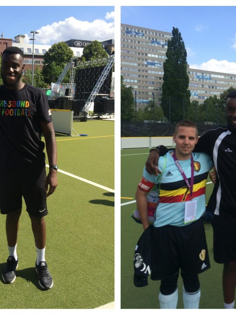Keon Richardson recognised for his ´extraordinary commitment´ in raising public profile of blind football