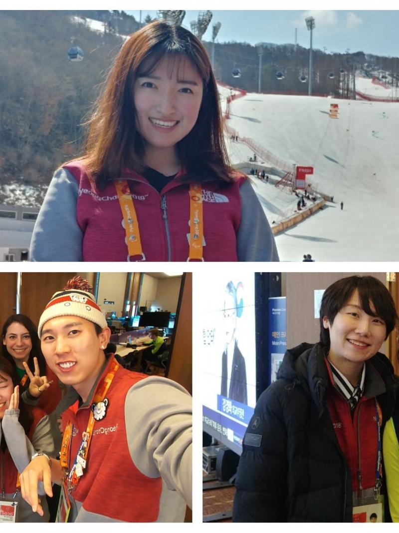 a group of volunteers at PyeongChang 2018