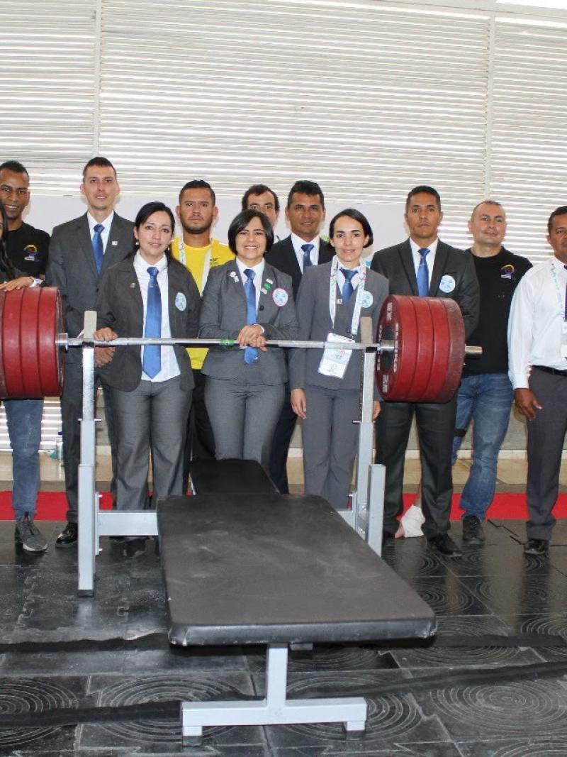 Participants educated in key updates to rules and regulations in Para powerlifting technical official course in Colombia
