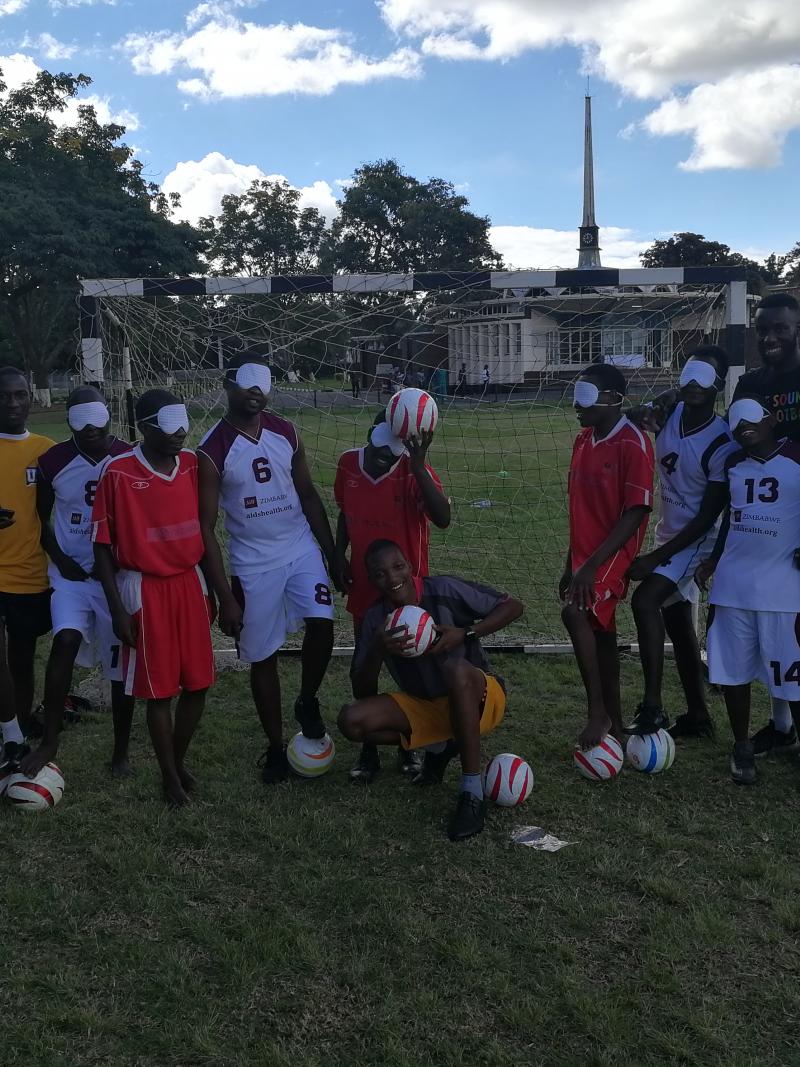 Zimbabwe become latest African country to join blind football family in 2018