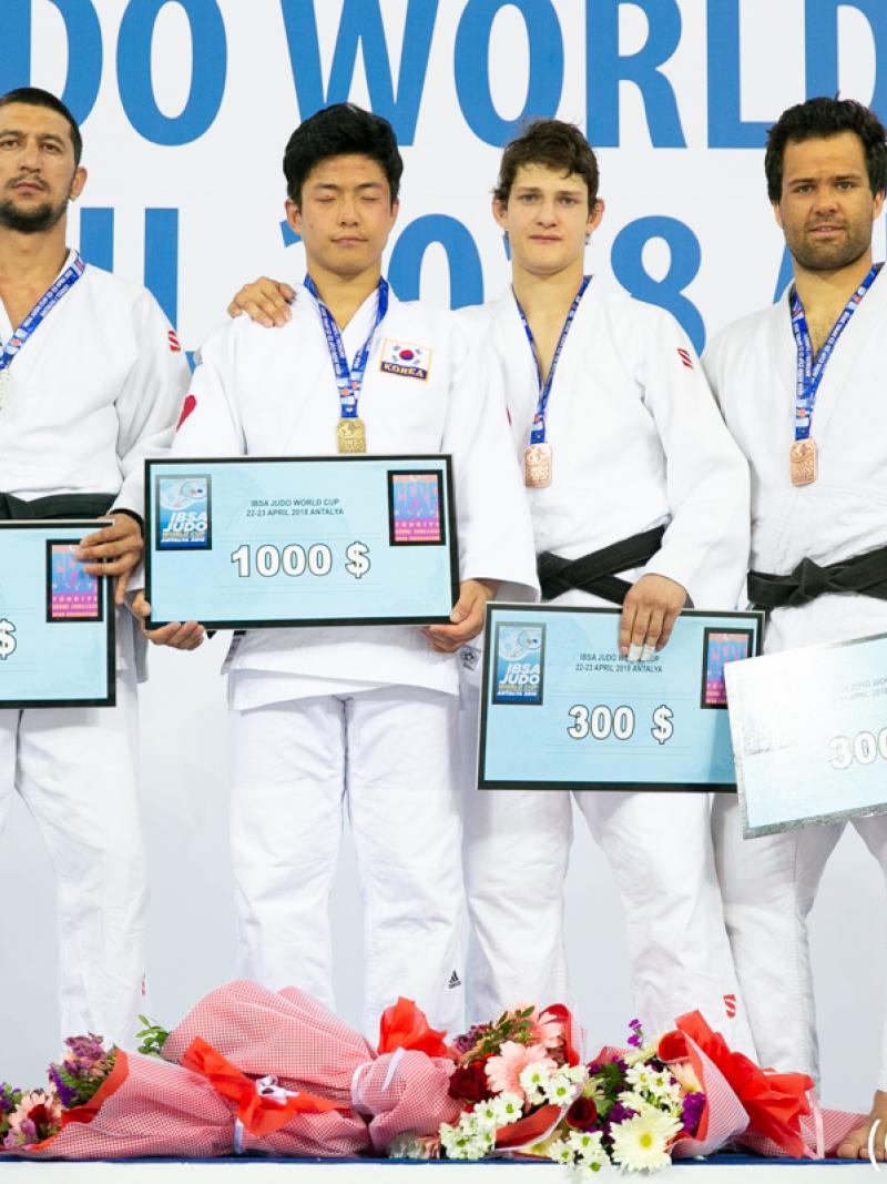 South Korean judokas stood out at 2018 Grand Prix in Antalya, Turkey