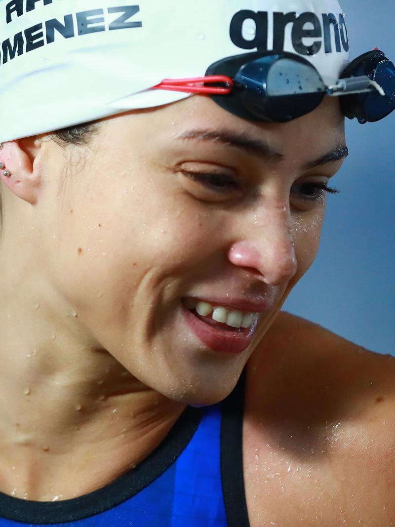 Argentinian swimmer Daniela Gimenez