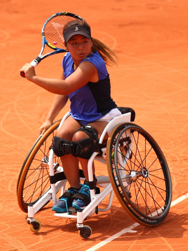 Yui Kamiji won the Toyota Open International de L'ile de Re just over a week after claiming her third Roland Garros crown