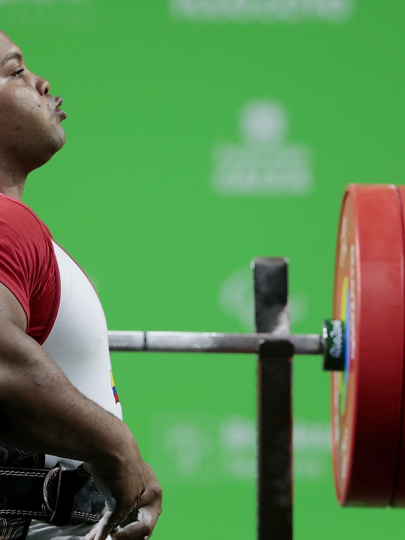 Colombian powerlifter Fabio Torres