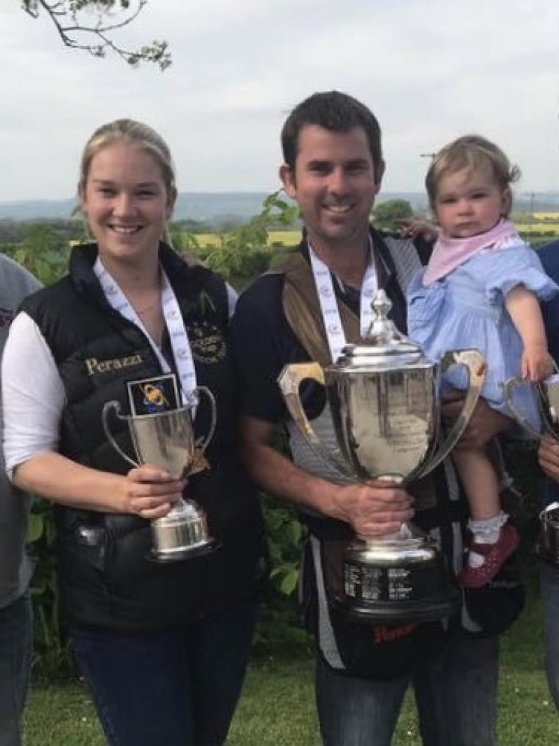 Great Britain's Steve Ling (far left) will be aiming to add his family's shooting successes at Lonato 2018.
