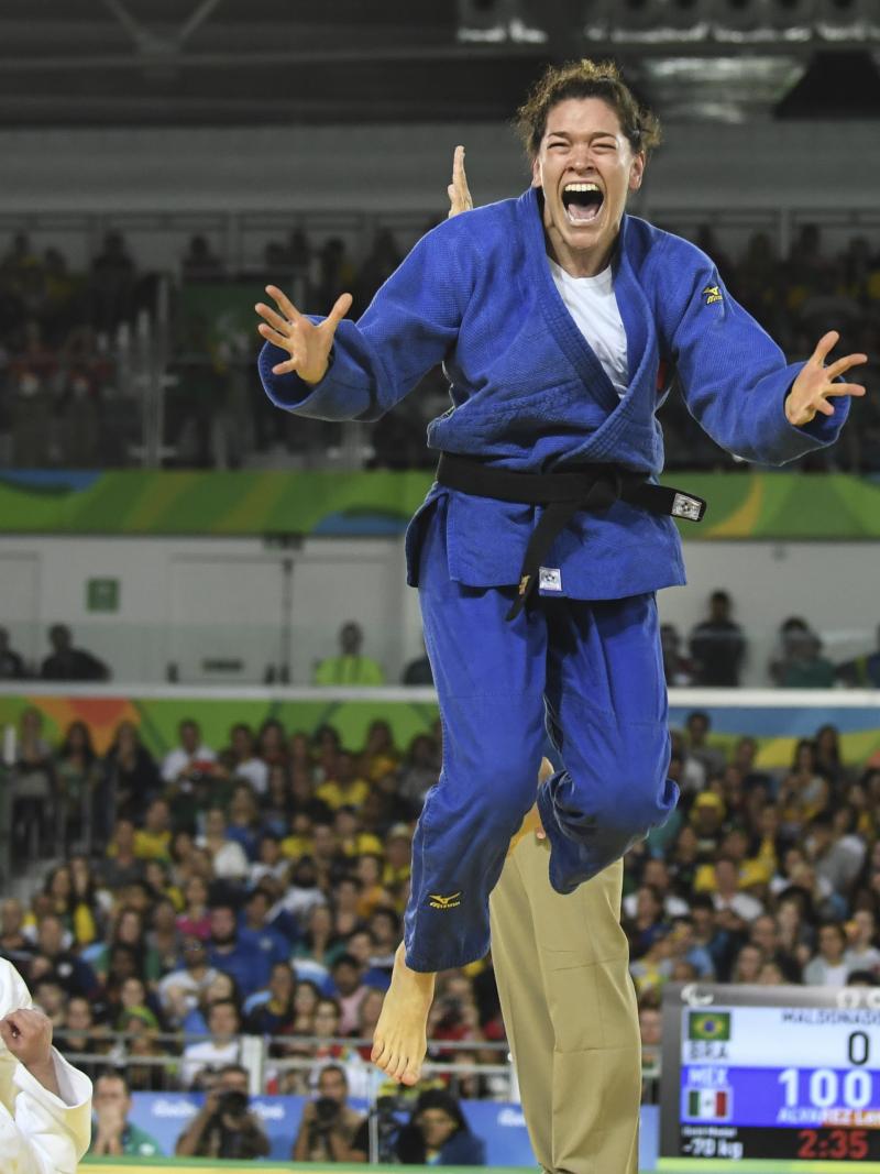 female judoka Lenia Ruvalcaba