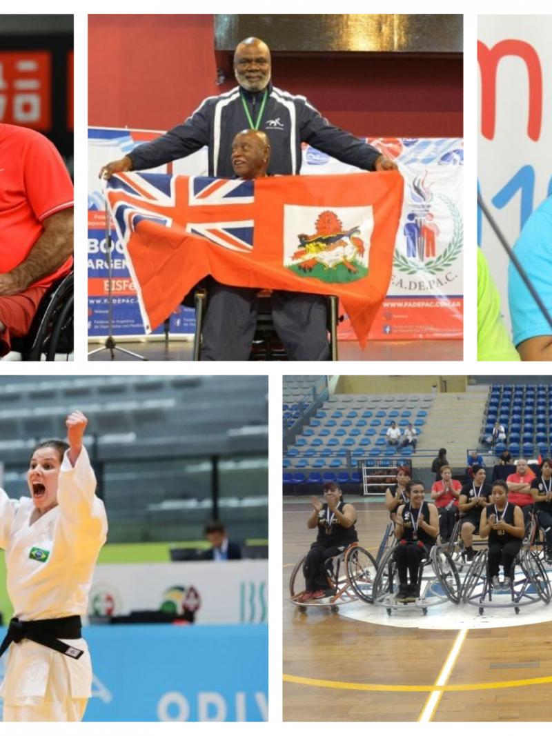 five Americas athletes competing in Para sport